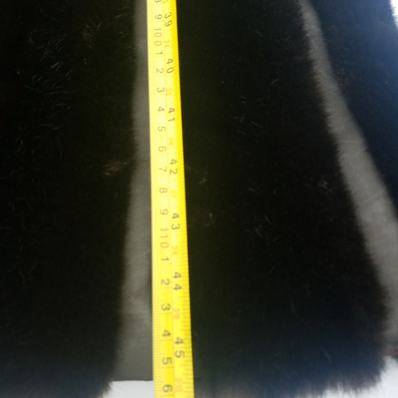 Gorgeous VTG Tissavel Fur Brown Trench Coat S - Picture 10 of 12